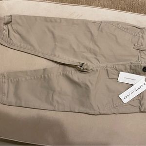 NWT Janie & Jack 3T, khaki/tan joggers